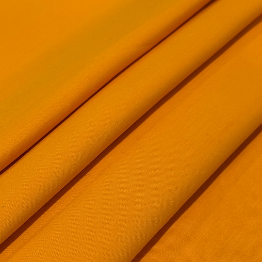 Feldman Solid Light Orange Quilting Broadcloth Fabric